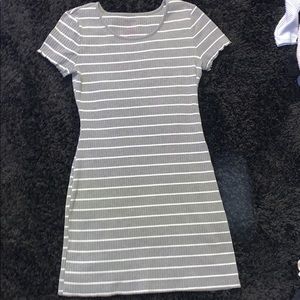 short gray dress